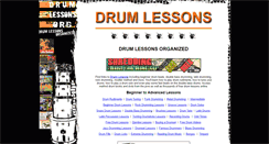Desktop Screenshot of drumlessons.org